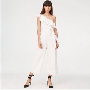 Club Monaco Striped Jumpsuit